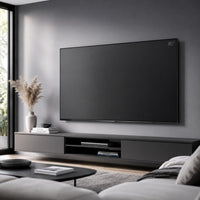Black Finish Articulating Tv Mount Metal Slim-Line Tv Wall Mount Adjustable Home Hardware Foldable