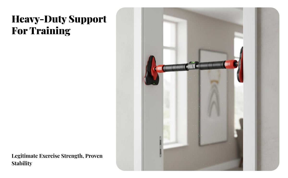 Quick Installation Doorway Pull-up Bar Secure Lock System Doorway Pull up Bar Door Frame Protection Heavy Duty for Beginners, Fitness Enthusiasts