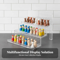 Mystery Box Storage Shelf Space Saving Multi-Tier Display Stand Easy to Clean