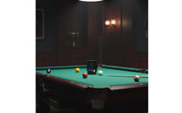 6 Pieces Billiard Drop Pocket Set Large Capacity Billiard Table Pockets TPE Material Pool Table Pockets for Game Room, Bar