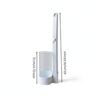 Toilet Cleaning Stick Compact Toilet Brush with Holder Upright for Bathroom