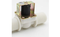 RoHS Compliant Normally Closed Solenoid Valve CE Certified Normally Closed Water Inlet Valve Stable Performance Plumbing Fitting Easy to Install for Garden Irrigation, Washing Machine, Dishwasher