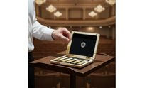 Built-in Hygrometer Saxophone Mouthpiece Box Moisture Control Clarinet Mouthpiece Case Safeguarding for Practice