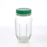 BPABPA-Free Salad Jar with Compartment Stain-Resistant Food Container Clear Reusable for Commuters, Office
