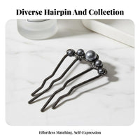 Jumbo Steel Grip Fastener Elegant Design Hair Fastener Large Hair Clamp Versatile Design Stylish Accessory for Everyday Wear