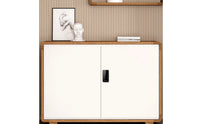 Concealed Mount Electronic Cabinet Lock Glossy Black Storage Security Rectangular Front Panel for Wardrobe