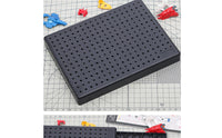 Perforated Model Painting Stand Built-in Storage Model Painting Stand Stable Support Clip Holder Board