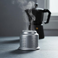 Easy to Install Stovetop Espresso Pot Anti-Splash Cap Universal Fit Stovetop Espresso Pot Anti-Splash Valve Long-Lasting Kitchenware Accessory Rust Resistant for Beginners