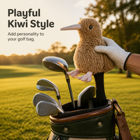 Kiwi Bird Golf Club Headcover for Driver and Fairway Woods