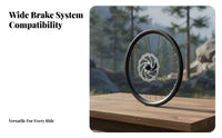 Mountain Bike Wheelset Seamless Hub Aluminum Alloy Bike Wheel Aero Rim Design