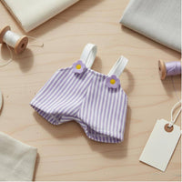 1/6 Scale Doll Suspender Shorts Striped Cute BJD Clothes for Hobbyists