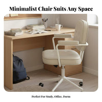 Ergonomic Design Highspine Task Chair Breathable textile rotating Seat Thick Foam padding Office Furniture Lumbar spinerest for Students, gaming enthusiasts, teleworking Workers, Study Room, Gaming Setup, Workplace, Workstation