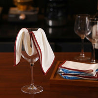 Large No-Lint Window Cleaning Microfibre Cloth, High-Absorbency Cleaning Cloths for Glass, Streak-Resistant Finish for Mirrors and Wine Glasses