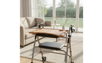 Folding Rolling Support Tray Sturdy Foldable Rolling Support Tray Multipurpose for Eating