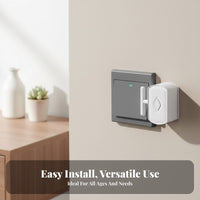 Remote Control Light Switch Drill Installation Faraway Lighting Switch Robot No Wiring Required Finger Robot for Homeowners, Bedroom, Office, Hallway