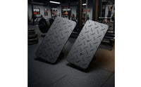 Back Support Machine Foot Pedals  Raised Foot Pedals Black Workout Gear
