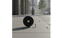 Portable Push Wheel Collapsible Easy Wheel Slim-Profile Folding Bike Roller Comfortable for City Transit