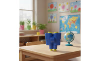 Kids Plastic Binoculars 360 Degree Rotation Toy Telescope Outdoor Playhouse Viewer Easy Installation Swing Set Telescope