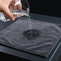 Double Sided Towel Microfibre Cloth, 40x60cm Microfibre Cloth Car Drying Towel, 350 GSM Twisted Yarn for Detailing and Fast Drying