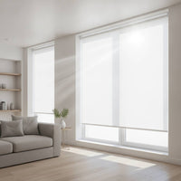 Blackout Roller Blinds Light-Blocking Blackout Roller Shades Window Blinds with Mounting Hardware Room Darkening for Bedroom