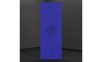 Anti-Slip Fitness Mat with Mandala Print Sweat-Absorbing Fitness Mat Textured Eco-Friendly for Pilates Enthusiasts