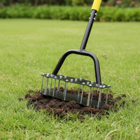 Lawn Prong Aerator Easy to Use Spring Lawn Aerator Heavy Duty Soil Aeration Tool for Garden