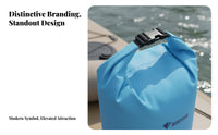 Long-Lasting Floating Waterproof Bag Tear-Resistant Roll Top Dry Bag Sandproof for Boaters, Kayakers, Swimming, Rafting, Kayaking