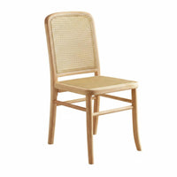 sturdy Wood Legs Woven rear Armchair Japanese Inspired Dining Chair Minimalist visual attraction Seating Furniture Breathable Weaving for Restaurant Owners, Interior Designers, Kitchen, Living Room, Bedroom, Home Office