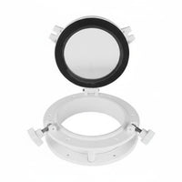 Tempered Glass Round Boat Porthole Watertight Marine Porthole Easy Installation RV Round Window Low Profile Design for Home Decoration
