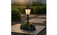 Waterproof Solar Bird Lamp Easy Setup Outdoor Decoration Stable Base for Garden, Lawn