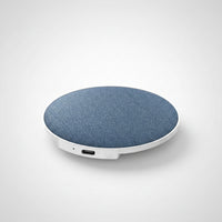 Speaker with Built-in Ambient Sound Compact Sleep Speaker Sound Machine Mini Ultra-Thin for Sleepers, Bedside, Bedroom