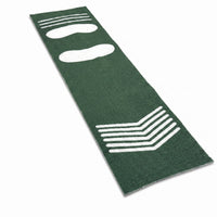 Printed Markings Batting Practice Mat Indoor Outdoor Baseball Batting Mat Long Narrow