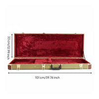 39 Inch Electric Guitar Case Air Travel Electric Guitar Case Easy to Carry for Airline Boarding