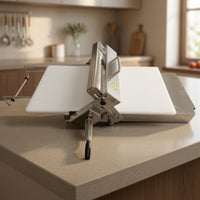 Manual Pastry Sheeter Easy to Clean Pastry Sheeter with Hand Crank Efficient Culinary Equipment for Home Kitchen Creators
