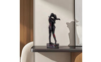 Couple Figurine Modern Couple Sculpture Glossy for Entryway, Bedroom, Couples