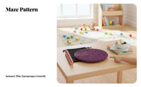 Portable Silicone Sensory Board Screen-without Entertainment Fine Movement Skills Toy Silent Play for Toddlers, Travel, Quiet Time