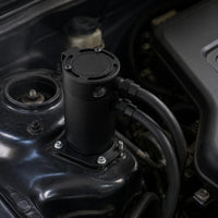 Drainable Oil-Gas Separator Universal Oil Separator Cylindrical Crankcase Vent Collector Can Metal for Automotive Engine Bay
