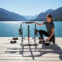 Universal Trunk Bike Rack Solid Rear Bike Rack Long-Lasting Cargo Carrier Sturdy for Car Travel