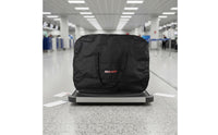Portable Folding Bike Bag Heavy Duty Folding Bike Travel Bag Shoulder Strap Two-Wheeler Carry Case Double Layer Thick for Cyclists, Commuters