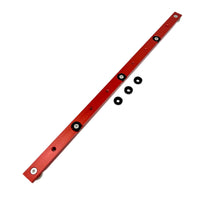 Drilled Mounting Holes T-Slot Sliding Strip Smooth Shiny Finish Roller Insert Strip