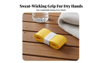 Badminton Grip Tape Tacky Feel Sweat Absorbent Grip Cover Breathable Material Badminton Racket Wrap for Athletes, Squash Court