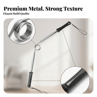 3 Levels Telescopic Arm Exerciser Anti-Slip Grip Adjustable Arm Strength Exerciser