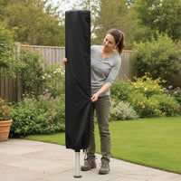 Rotary Clothesline Cover Windproof Rotary Washing Line Cover Tear-Resistant for Backyard
