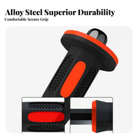 Concrete Cutting Tool Vanadium Steel Alloy Steel Flat Head Cutting Tool Solid-Core Design Hand Tool for Masons, Construction Workers, Metalworking