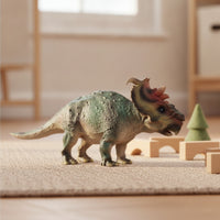 Pachyrhinosaurus Figure Realistic Pachyrhinosaurus Model Detailed Dinosaur Model with Frill for Dioramas