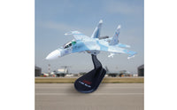 -27 Model 1:100 Scale Aircraft Model Collectible Fighter Jet with Stand Aviation Enthusiasts, Collectors, Desk, Office