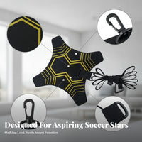 Metal Clip Solo Soccer Practice Aid Passing and Kicking Sports Gear