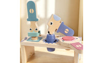 Tool Table Toy Geometric Blocks Children's Playset Hand-Eye Coordination