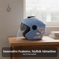 Double Visor Helmet 3C Certified Double Visor Warm Lining Shielded Headwear