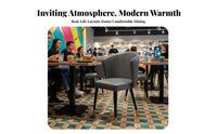 Deep paddinged Seat Upholstered Banquette Set Modern Design ribbed rear Booth Easy to Clean Restaurant Seating sturdy Construction for Cafe Owners, Interior Designers, Homeowners, Dessert Shop, eatery, Lounge Area, Dining Room